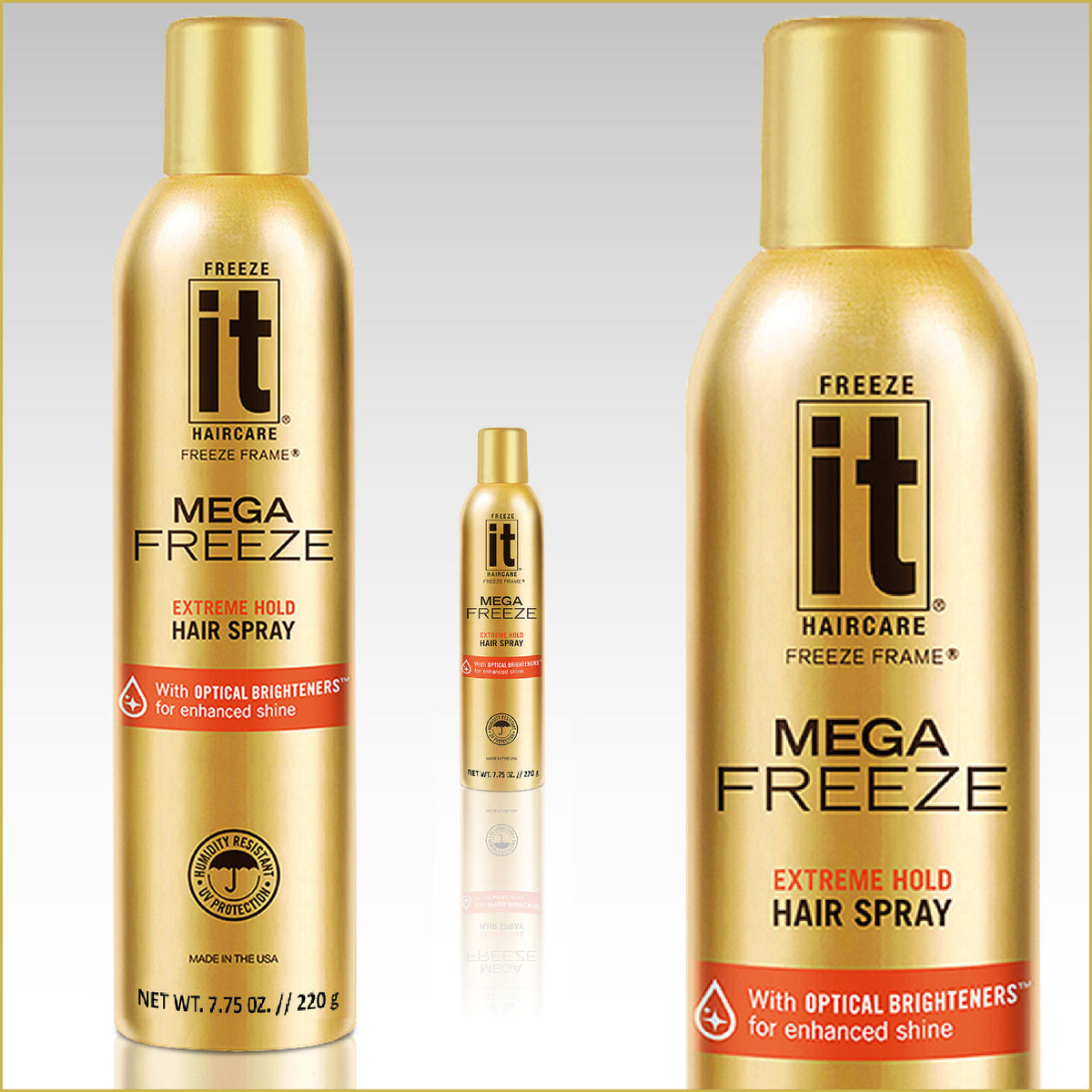 Freeze IT Mega Freeze Extreme Hold Hairspray