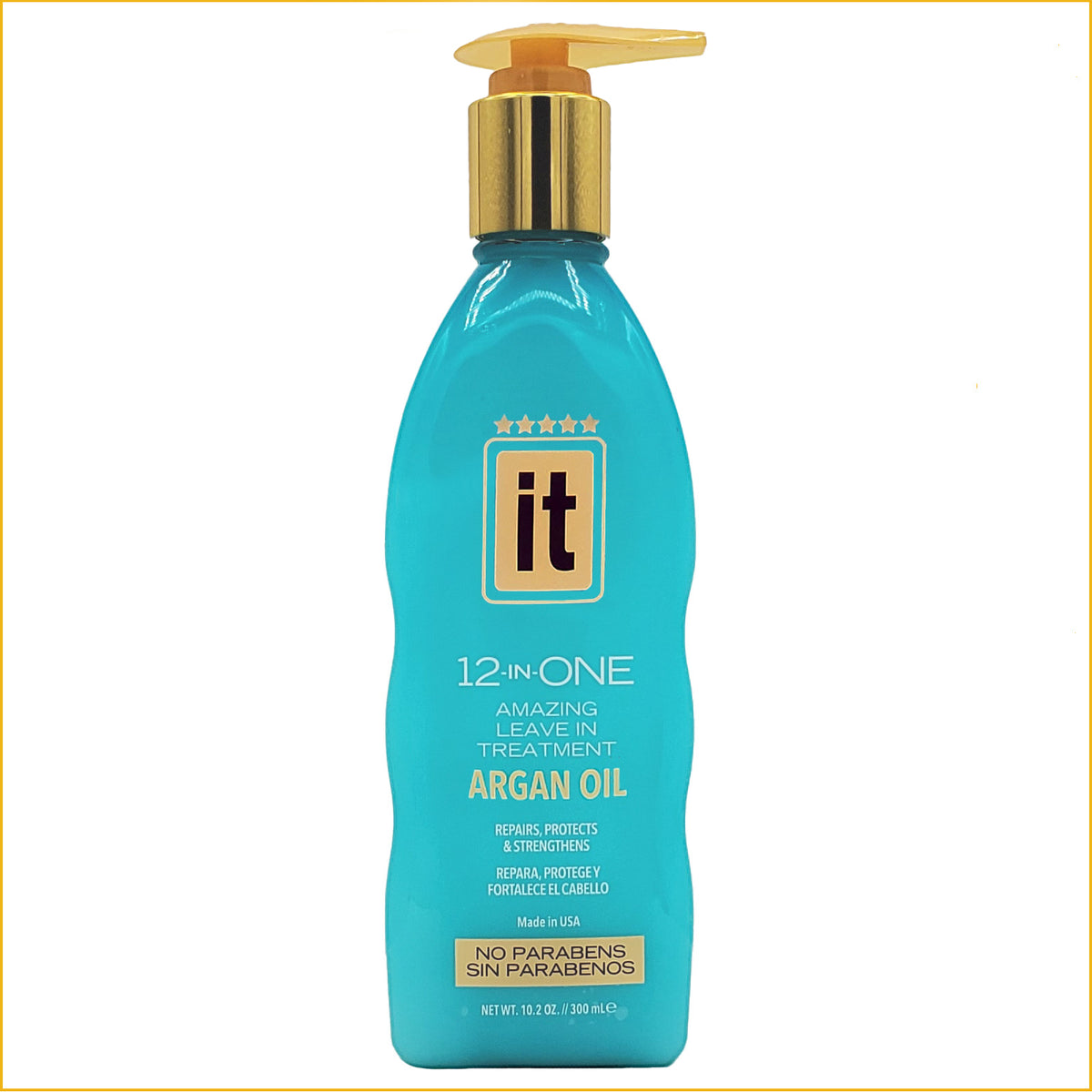 IT 12 in One Leave In Treatment Argan Oil Pump 10 2 Oz It 12 in one leave in treatment argan oil pump 10 2 oz