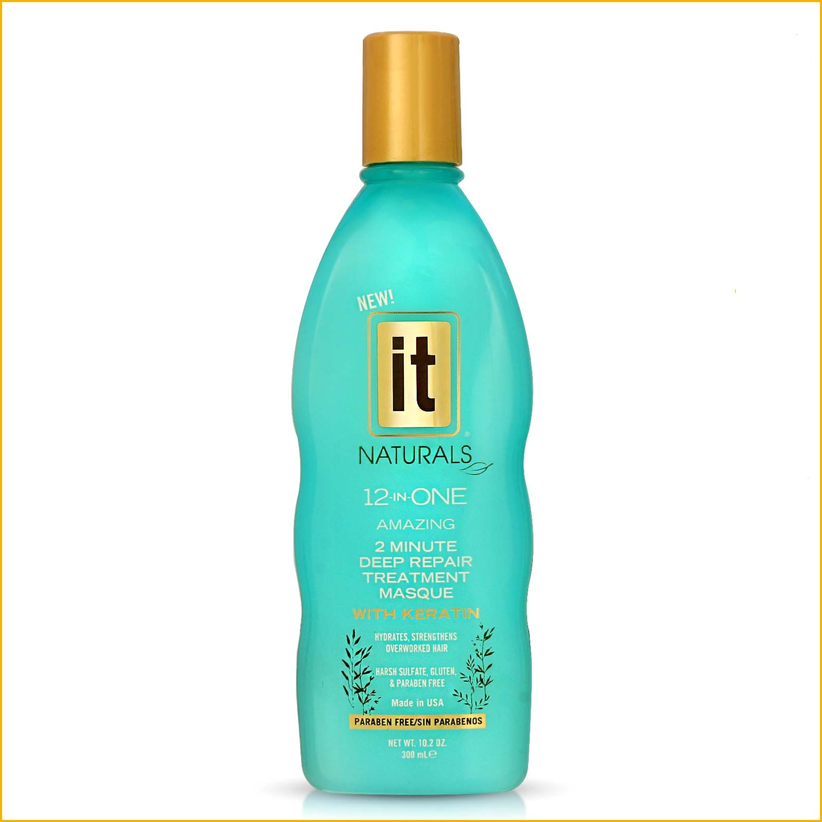 IT Naturals 12-in-One 2 Minute Deep Repair Treatment Masque - 10.2 oz